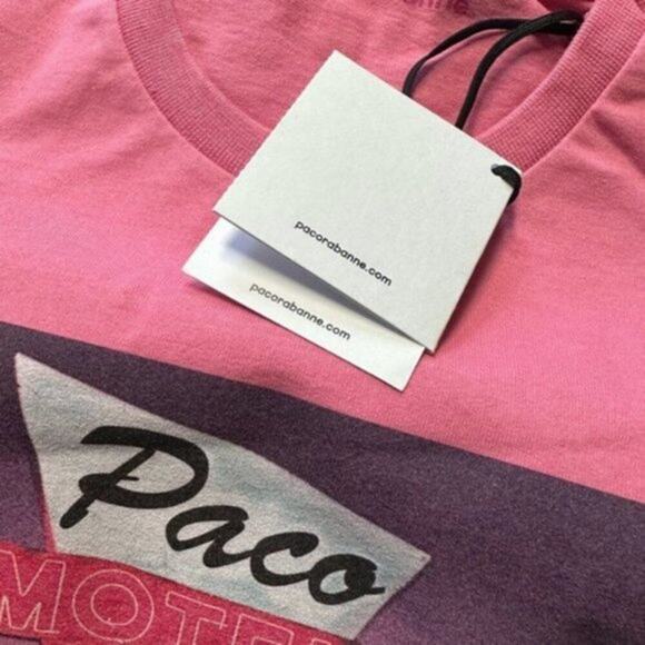 Short Sleeve Las Vegas T shirt Pink L - Picture 9 of 10